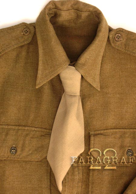 Krawat US WWII khaki