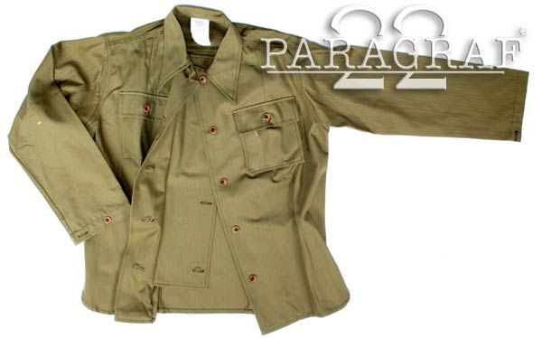 Bluza US WWII Women WAC HBT repro.