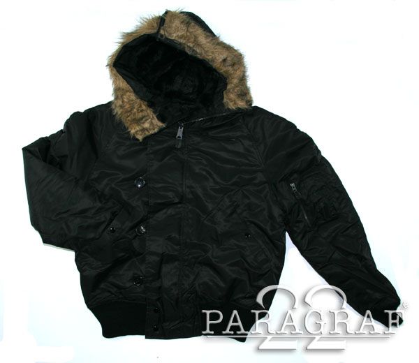 KURTKA N2B TISSAR CZARNA