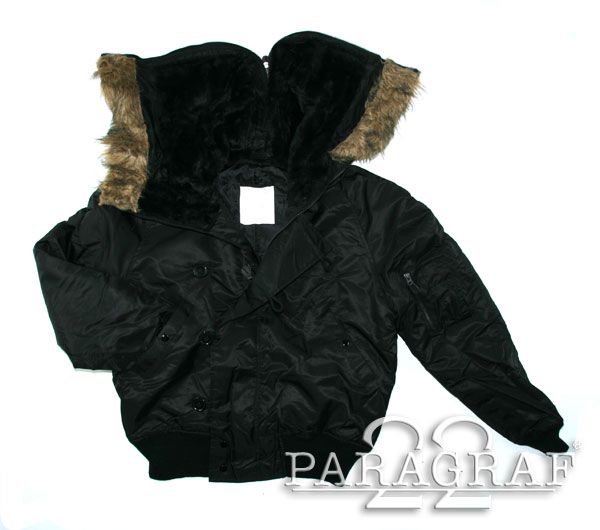 KURTKA N2B TISSAR CZARNA