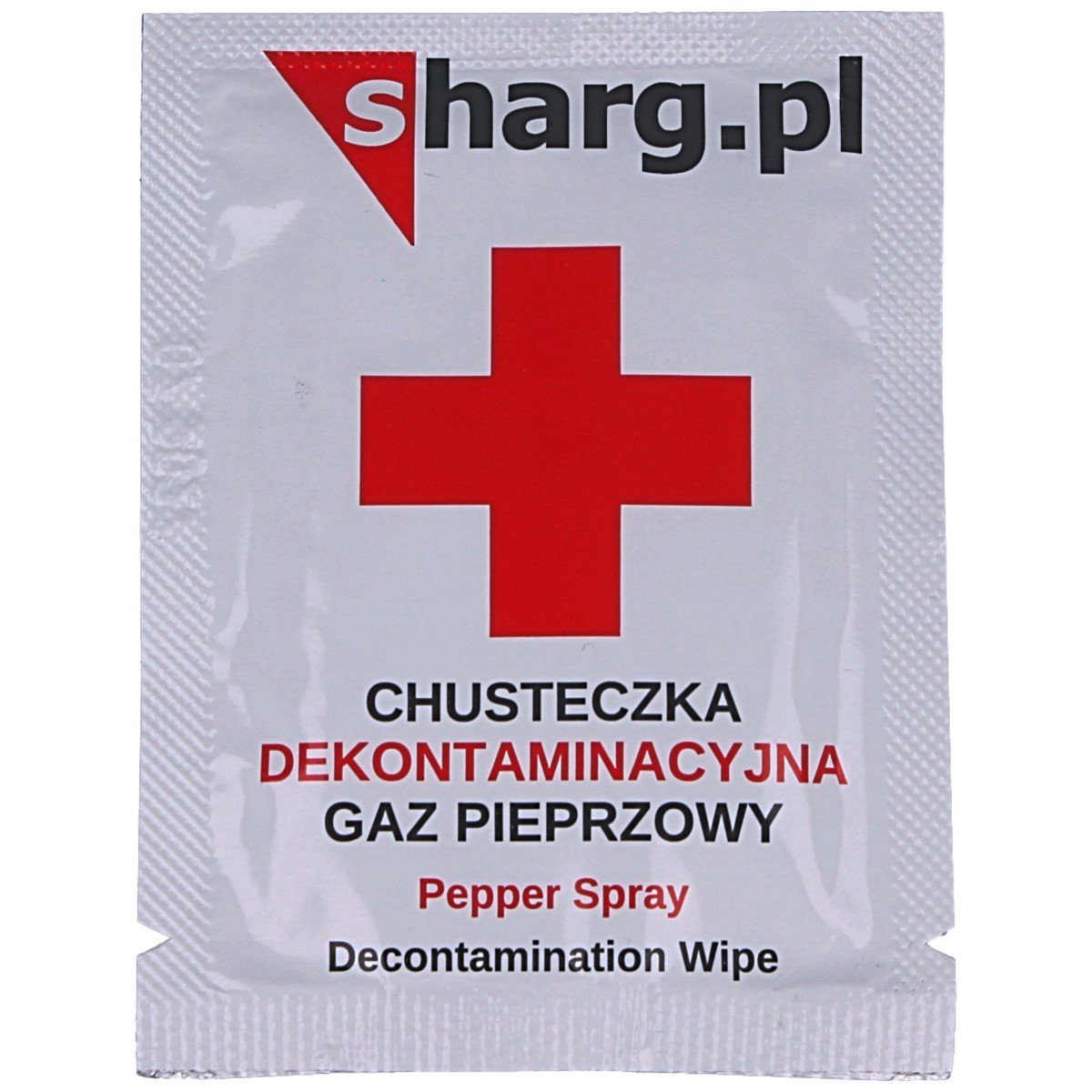 CHUSTECZKA DEKONTAMICYJNA NEUTRALIZUJĄCA DZIAŁANIE GAZU PIEPRZOWEGO