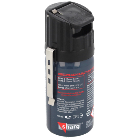 GAZ PIEPRZOWY SHARG GRAPHITE GEL 3MLN SHU 40ML - obrazek 2